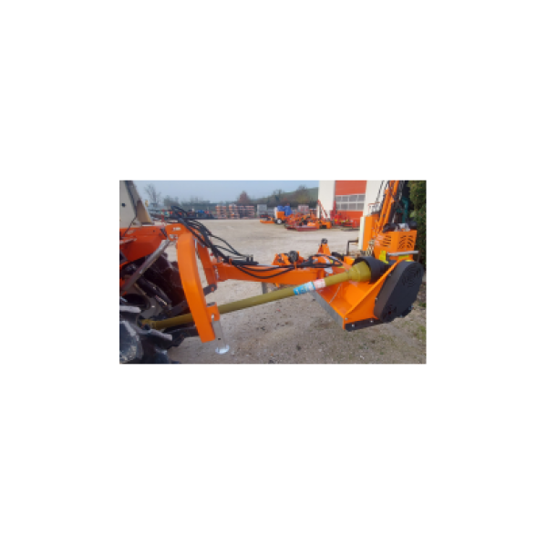 Broyeur d'accotement léger EFDL 125 cm pour micro-tracteur – inclinable à la verticale – Image 4