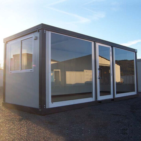 Bungalow de chantier renforcé 6 m série V1 – 609 x 242 cm – Image 7