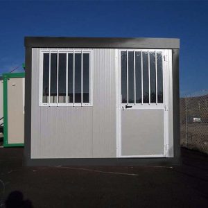 Bungalow modulaire IsoPlus 6 m isolé – 609 x 242 cm, hauteur 257 cm