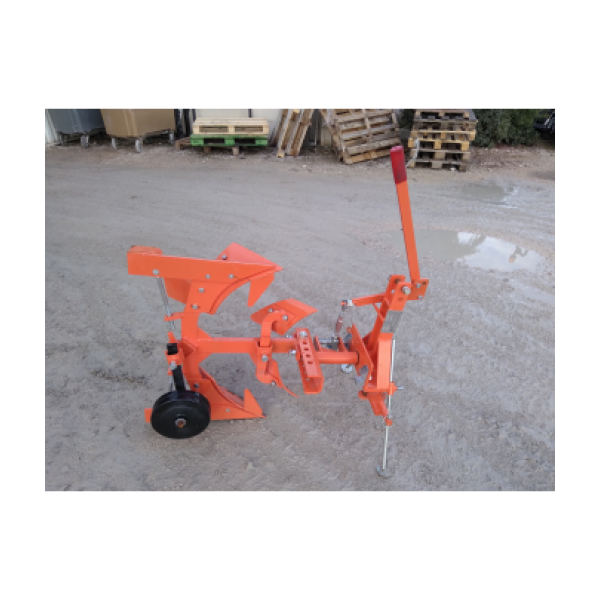Charrue brabant réversible 8 pouces pour micro-tracteur 12 à 20 CV