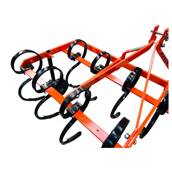 Cultivateur 11 dents LIDERFARM 1,40 m pour tracteur 30 à 50 CV – roues de jauge – Image 7