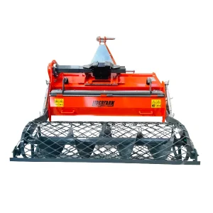 Enfouisseur de pierres LIDERFARM 1,25 m avec rouleau – micro-tracteur 20 à 50 CV