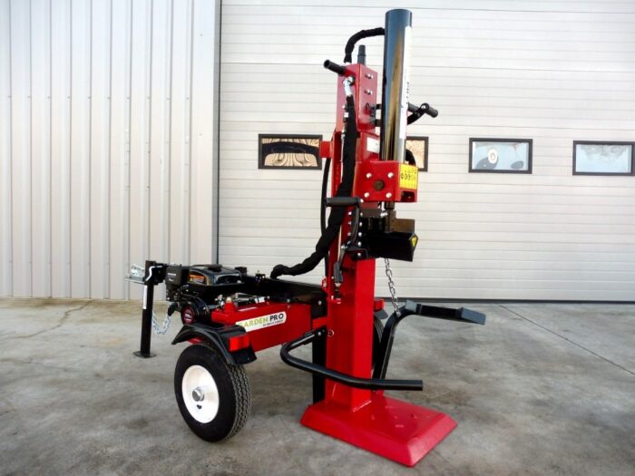 Fendeuse thermique 24 tonnes sur remorque – tractable, bûches 63 cm – Image 7