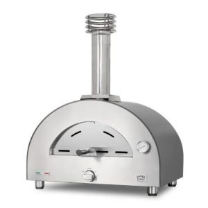 Four à pizza à gaz compact CLEMENTI Remida 7 kW – 500 °C, chambre 60 x 40 cm