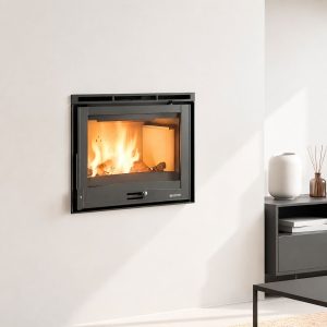 Insert à bois ventilé LA NORDICA Inserto 60.16 – 6,5 kW compact pour cheminée étroite