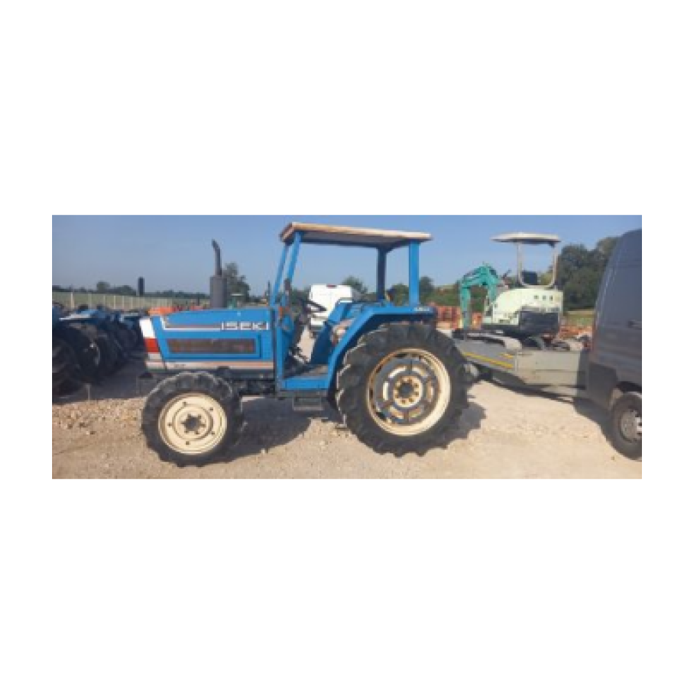 Tracteur compact Iseki TA450 d'occasion – 45 CV, 4 RM, direction assistée, 314 h
