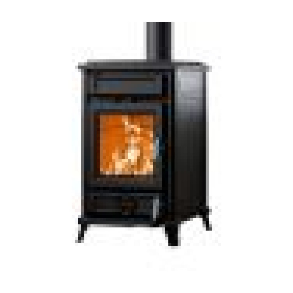 Poêle à bois en fonte THERMOROSSI Filò Evo 10,8 kW – grandes pièces, EcoDesign 2022 – Image 2