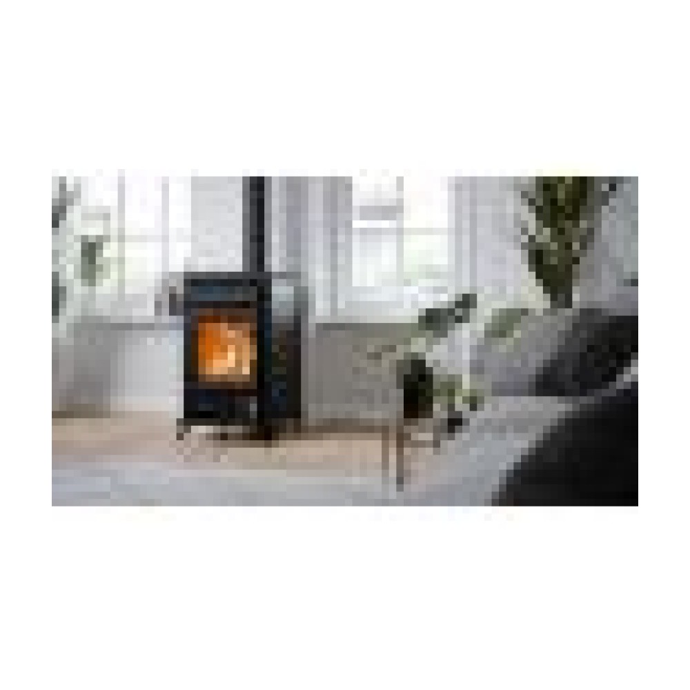 Poêle à bois en fonte THERMOROSSI Filò Evo 10,8 kW – grandes pièces, EcoDesign 2022 – Image 4