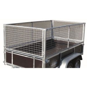 Remorque bagagère bois Lider 2,00 m simple essieu – 500 kg sans carte grise