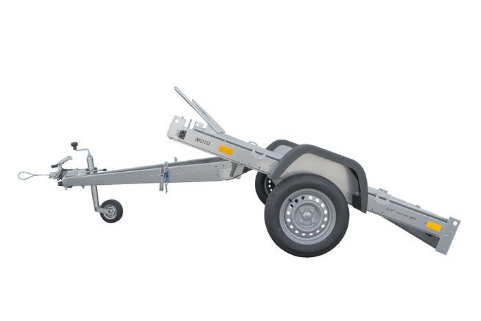 Remorque 3 motos UNITRAILER Moto 3/R – 3 rails, essieu à amortisseurs – Image 7