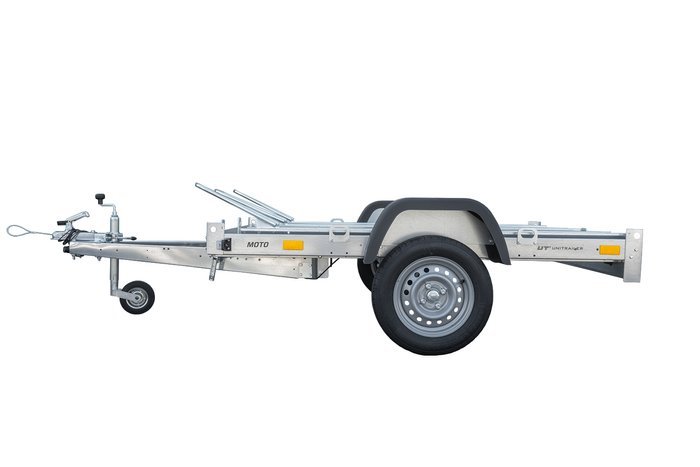 Remorque 3 motos UNITRAILER Moto 3/R – 3 rails, essieu à amortisseurs – Image 8